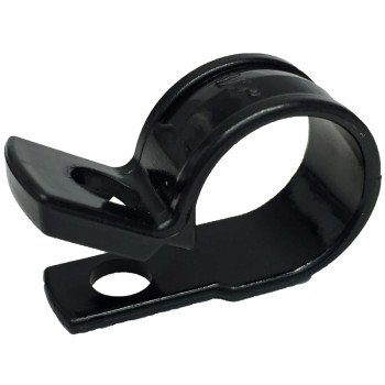 Gardner Bender PPC-1550UVB Cable Clamp, 1/2 in Max Bundle Dia, Plastic, Black