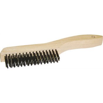 ProSource TGE-SWB416 Wire Brush, Zinc Bristle, 3/4 in W Brush, 10-1/4 in OAL