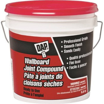 DAP 30070 Joint Compound, Paste, Musty, Off-White/White, 5.5 kg Tub, 8 to 24 hr Drying