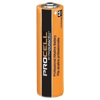 Procell PC1500KD Battery, 1.5 V Battery, AA Battery, Alkaline, Manganese Dioxide