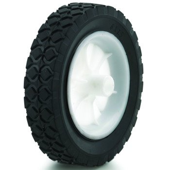 Dh Casters W-PH60112P4 Hub Wheel, Light-Duty, Rubber, For: Lawn Mowers, Garden Carts and Other Portable Equipment's