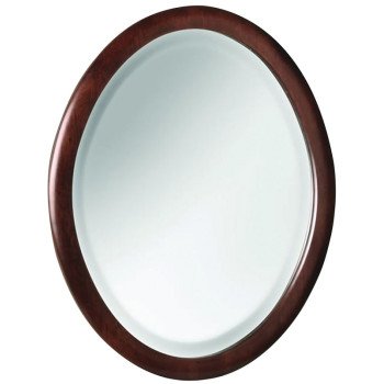 SHCOM1822 MIRROR COGNAC RND   