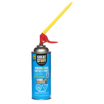 Great Stuff 99108862 Insulating Foam Sealant, Yellow, 12 oz