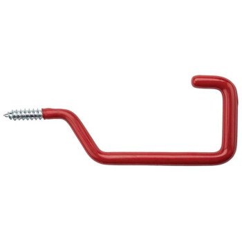 National Hardware V2213 N188-010 Rafter Hook, 40 lb, Steel, Red