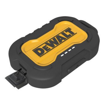 DEWALT 215 1643 DW2 Power Bank, 10,000 mAh, 2-USB Port, Black