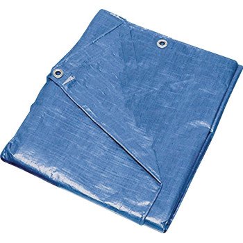 ProSource T1216BB90-BLU Tarpaulin, 16 L, 12 W, 5 mil Thick, Polyethylene, Blue