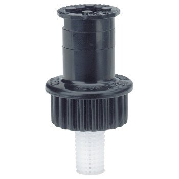 Toro 53124 Spray Sprinkler, 1/2 in Connection, 5 to 15 ft, 27 deg Nozzle Trajectory, Side Strip Nozzle, Plastic