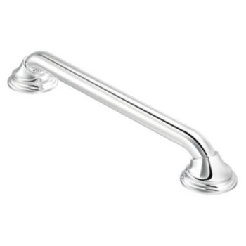 Moen 8748 Grab Bar, 48 in L Bar, 500 lb, Stainless Steel, Screw Mounting