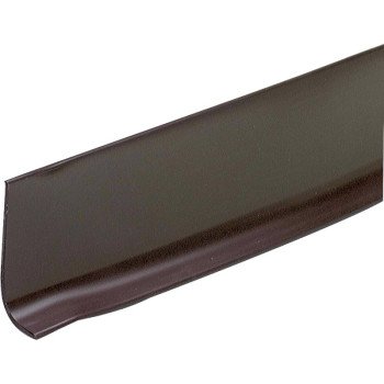 M-D 75903 Wall Base, 120 ft L, 2-1/2 in W, Vinyl, Brown