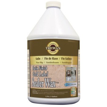 Trewax 887171968 Floor Sealer, 1 gal, Liquid, Acrylic, Multi-Color