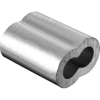 Baron ACSL-116 Oval Cable Sleeve, Aluminum