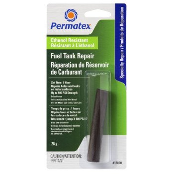 Permatex 12020 Fuel Tank Repair, 1 oz Can, Solid, Amine