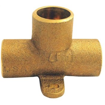 Elkhart Products 10156950 Pipe Tee, 1/2 in, Sweat, Copper