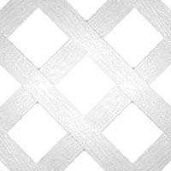 UFP 275429/148262 Lattice Panel, 2 ft W, 8 ft H, PVC, White