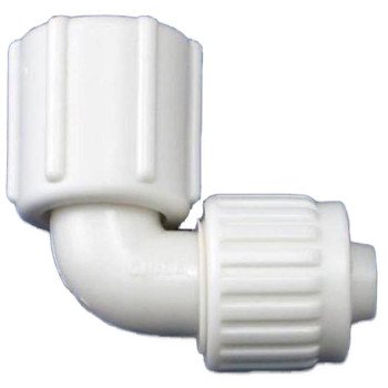 Flair-It PEXLOCK 16816 Pipe Elbow, 1/2 in, FPT, 90 deg Angle