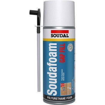 Soudal 463800 Foam Sealant, Champagne, 12 oz