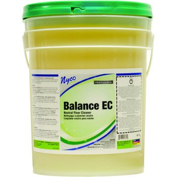 nyco NL158-P5 Floor Cleaner, 5 gal Pail, Liquid, Citrus Lemon, Clear Yellow