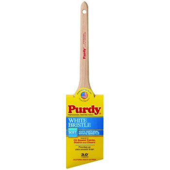 Purdy White Bristle Adjutant 024430 Trim Brush, China Bristle, Rat Tail Handle