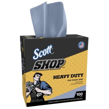 Scott 54014 Cleaning Towel, 8.34 in L, 16.8 in W