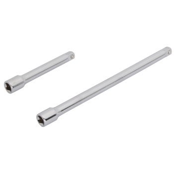 Vulcan TS-2PC-EB1/4 Extension Bar Set, 3 in L, Chrome