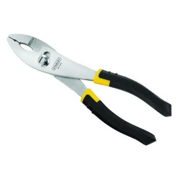 STANLEY 84-026 Slip Joint Plier, 8-3/8 in OAL, 43/64 in Jaw Opening, Ergonomic Handle, 7/8 in W Jaw, 1-3/8 in L Jaw