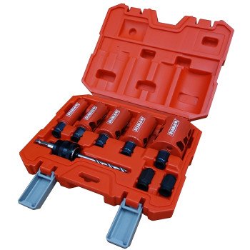 Diablo DHS09SGP Hole Saw Kit, 9-Piece, Bi-Metal