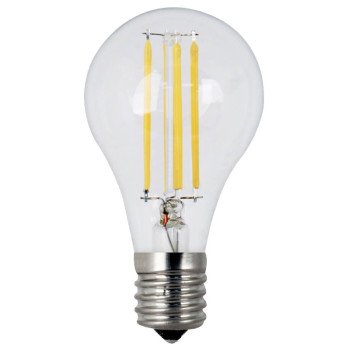 Feit Electric BPA1560N/927CA/2 LED Bulb, General Purpose, A15 Lamp, 60 W Equivalent, E26 Lamp Base, Dimmable, White