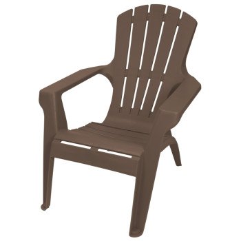 Gracious Living AdirondackII 11169-ADI  Adirondack Chair, 29-3/4 in W, 35-1/4 in D, 33-1/2 in H, Resin Seat,250Lb Capacity