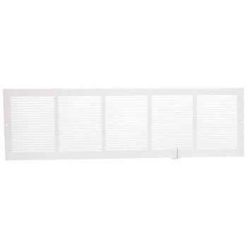 GRILLE SIDEWALL WHITE 30INX8IN