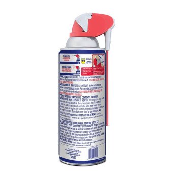 WD-40 2272 Multi-Use Lubricant with Smart Straw, Mild Petroleum, Light Green to Amber, 12 oz, Aerosol Can