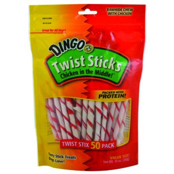 P-45022 TREAT DOG TWIST 50PK  