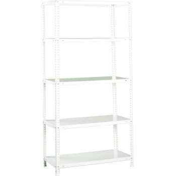 SHELVING WHITE 35WX12DX71H    