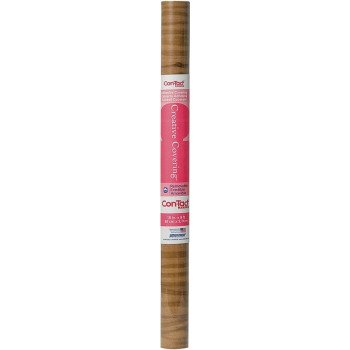 Con-Tact 09F-C9013-12 Contact Paper, 9 ft L, 18 in W, Vinyl, Knotty Pine