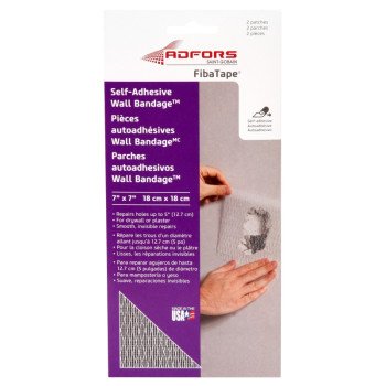 Adfors FDW6570-U Repair Patch, 7 x 7 in Dimensions, White