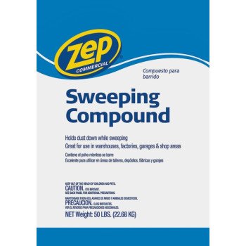 Zep HDSWEEP50 Sweeping Compound, 50 lb Bag, Solid, Odorless