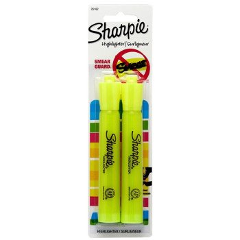 25162 YELLOW HIGHLIGHTER 2PK  