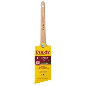 Purdy Chinex Dale 144080925 Trim Brush, Nylon Bristle, Rat Tail Handle