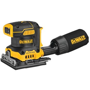 DEWALT XR Series DCW200B Sander, Tool Only, 20 V, 6 Ah, 1/4 in Sheet