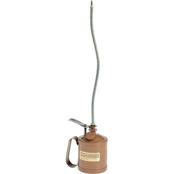 DL Goldenrod 120 120-C3 Pump Oiler, 16 oz Capacity, Flexible Spout, Steel, Powder-Coated Copper Bronze