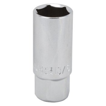 Vulcan MT6511968 Drive Socket, 13/16 in Socket, 1/2 in Drive, 6-Point, Chrome Vanadium Steel, Chrome