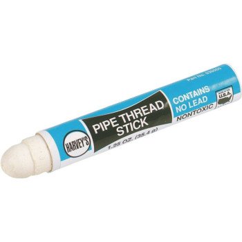 Harvey 30005-144 Pipe Thread Stick, 1.25 oz, White