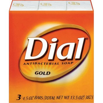 Dial Manufacturing 1095248 Bar Soap Gold, Gold, Mild, 4 oz