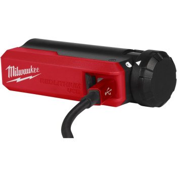 Milwaukee REDLITHIUM 48-59-2013 Charger and Portable Power Source Kit, Lithium-Ion, 2.1 A Output, Red