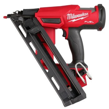 Milwaukee 2839-20 Finish Nailer, Tool Only, 18 V, 110 Magazine, 34 deg Collation, 15 ga Nail