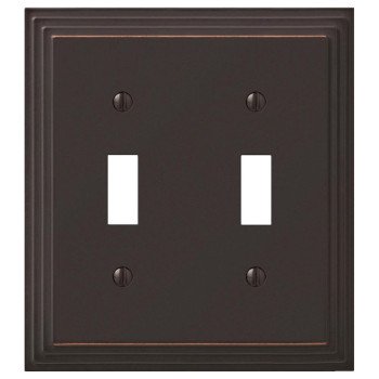 84TTVB WALLPLATE 2-SWITCH VBRZ