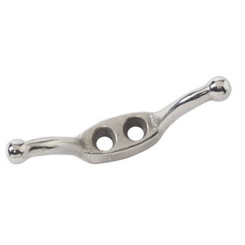 Baron 4015-2 1/2 Line Cleat, 2-1/2 in L Dimensions, Metal, Nickel