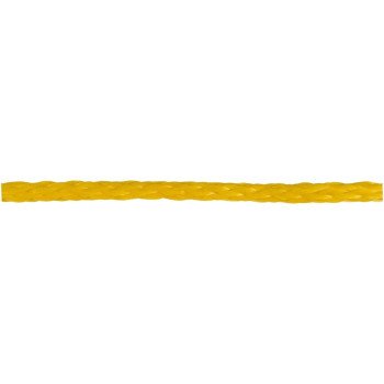 Ben-Mor 60200 Rope, 1/4 in Dia, 50 ft L, Polypropylene, Yellow