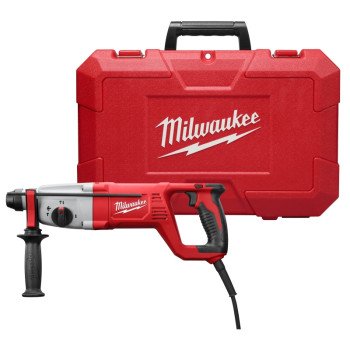 Milwaukee 5262-21 Rotary Hammer Kit, 8 A, SDS-Plus Chuck, 1 in Chuck, 0 to 5625 bpm, 2.1 ft-lb Impact Energy