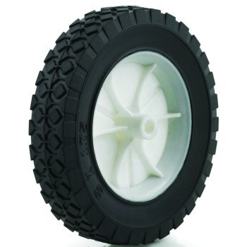 Dh Casters W-PH80134P4 Hub Wheel, Light-Duty, Rubber, For: Lawn Mowers, Garden Carts and Other Portable Equipment's