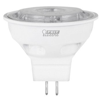 Feit Electric BPBAB/930CA/3 LED Lamp, Track/Recessed, MR16 Lamp, 20 W Equivalent, GU5.3 Lamp Base, Dimmable, Clear